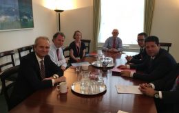 Minister for Europe David Lidington, Gibraltar Chief minister Picardo and officials from other UK government departments met at 10 Downing Street