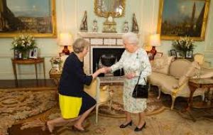 The meeting came ahead of Mrs May’s audience with Her Majesty the Queen in which she was invited to become Prime Minister and form a Government. 