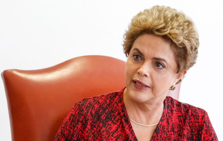 On Monday, Rousseff said in an interview with French radio RFI that she would refuse to attend the opening ceremony with anything less than presidential status.