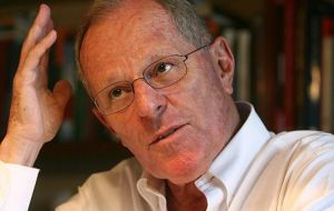At 77, Kuczynski will be Peru's oldest president. He was elected in a June runoff by the thinnest of margins, just 41,000 votes over Keiko Fujimori
