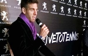 Juan Martín del Potro during a press conference on Friday in Buenos Aires. “You never know hoy many Olympic Games you will get to play”  