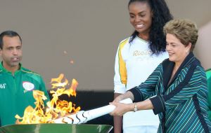 Rousseff is refusing to attend Friday's Olympic ceremony, saying she does not want to play a “secondary role.”