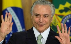 Temer, who is serving as interim president, will oversee the Olympics' opening ceremony. He will become the full-fledged president if Rousseff is removed 