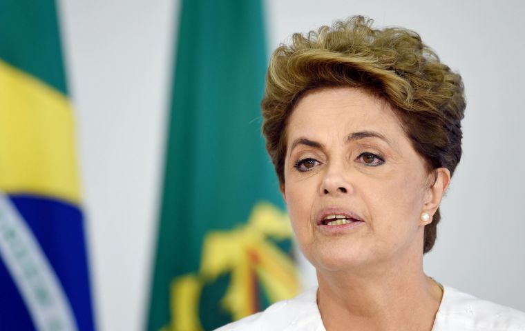 The committee's decision -- passed by a vote of 14 to five -- is non-binding, but delivers Rousseff yet another setback on the eve of the Olympics opening ceremony