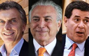 It is clear the attempt to storm the presidency of the block made up of Argentina, Brazil, Paraguay, Uruguay and Venezuela, has the support from Washington