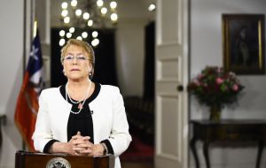 “Too many people receive too low pensions and are left to their own luck,” said Bachelet. “Pensions are a right and they must be shared responsibility.”