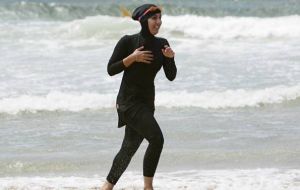 Cannes and the town of Villeneuve-Loubet also recently banned the burkini. Critics say the bans are discriminatory and could worsen tensions.