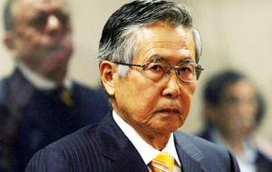 Justices said “there isn’t enough material evidence” to declare any criminal responsibility of Fujimori regarding public funds