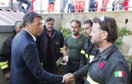 Mattero Renzi PM called on his fellow citizen to unite in the face of the tragedy.