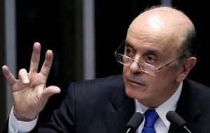 “There's no way Venezuela will be holding the Mercosur presidency, you can count on that” was the comment from Brazil's foreign minister Jose Serra 