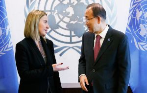 UN Secretary General Ban Ki-moon and EU foreign affairs chief Federica Mogherini also hailed the deal but warned of the challenges ahead. 