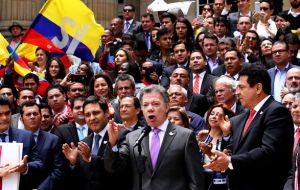 President Juan Manuel Santos, who has staked his legacy on the peace process, faces a tough political battle to win the referendum.
