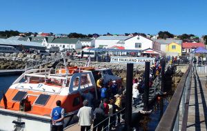 Debbie was highly influential in terms of encouraging many cruise companies to include the Falklands on their itinerary. 