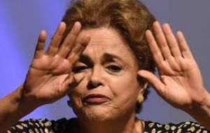 Tension is building ahead of Monday when Rousseff, from the leftist Workers' Party, will take the stand for the first time and face her accusers.