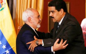 Maduro made the announcements in Caracas next to with Iranian Foreign Minister Mohammad Javad Zarif, in the final leg of his South American tour