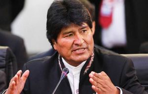 “Once again, the national government has quashed an attempted coup. I’m convinced of that,” claimed the populist head of state Morales 