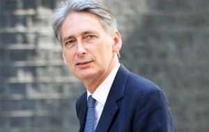 UK finance minister Hammond has said he will back up BoE's monetary stimulus for the economy by slowing UK's push to turn its budget deficit into a surplus