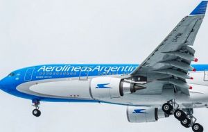 This includes US$900 million to build thermal power plants and a US$280 million loan to airline Aerolineas Argentinas to finance the purchase of seven airplanes.