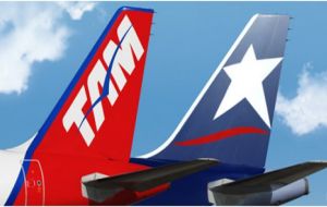 LATAM Airlines was formed by a tie-up between Chile's LAN and Brazil's TAM in 2012.