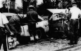 On September 21, 1976, as Letelier was driving along Washington's Embassy Row, a bomb ripped through his car, instantly killing him and his American assistant