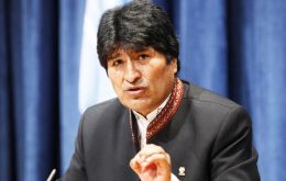 Malvinas must be solved because colonial times are long over and they must return to Argentina and Latin America, said president Evo Morales 