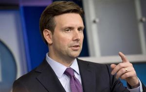 White House spokesman Josh Earnest told reporters the vote was “the single most embarrassing thing the United States Senate has done” in decades.