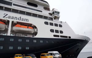 Zaadam again will be the most faithful cruise with ten calls carrying on average 1.900 passengers. Crown Princess will be calling for the first time.