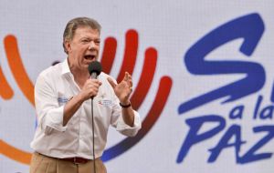 Santos had said it had no Plan B if voters rejected the accord, which stipulated that the agreement must be ratified by Colombians in a referendum to come into force.