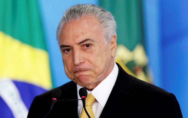 “It's clear there is disenchantment with the political class as a whole,” Temer said adding the high abstention rate was a strong message to Brazilian politicians