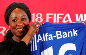 Russia’s Alfa Bank was unveiled as the first regional sponsor, FIFA’s biggest partnership for the Russia tournament in the wake of the scandal-hit 18 months (Pic Reuters)