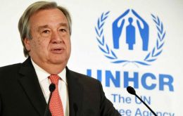 First and foremost Guterres has spent the past 10 years as the U.N.'s high commissioner for refugees, one of the U.N.'s most visible roles. 