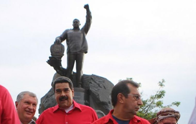  “I've decided to create the Hugo Chavez prize for peace and sovereignty,” Maduro said during a broadcast to unveil a statue of Chavez designed by a Russian artist.