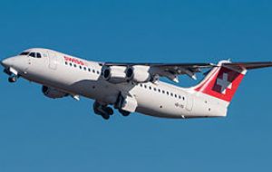 The Avro RJ100 ((picture) is scheduled to land in St Helena airport on Friday 21 October 2016.