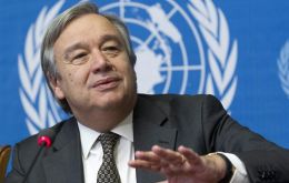 The Argentine government also wishes the best of successes to Mr. Antonio Guterres as head of UN