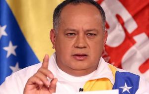 Diosdado Cabello, a prominent Chavista, said Venezuela is the target of a “germ warfare orchestrated by the CIA labs.”