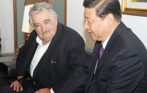 Only three years ago, there was a similar road-show from ex president Mujica including a meeting with Xi Jinping, but nothing came out of that
