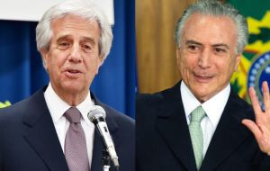 With certain irony the Brazilian sources said that “maybe Vazquez had some language and interpretation problems” when he met with president Temer