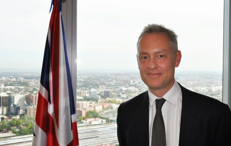 Ambassador Manley's comments about Gibraltar are in direct contrast to the view expressed by Spain that insists Gibraltar cannot form part of the UK’s exit deal.