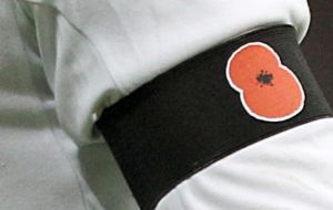 “The FA intend to pay appropriate tribute to those who have made the ultimate sacrifice by having the England team wear black armbands bearing poppies in our fixture on Armistice Day.”