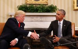 Obama and Trump spent roughly an hour and a half in the Oval Office. The purpose was to facilitate a “successful transition between our presidencies.” 