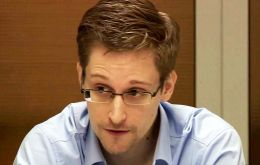 Former US spy Edward Snowden voiced his fears at the University of Buenos Aires 