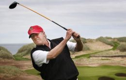 Argentine President Mauricio Macri used to play golf with Donald Trump 