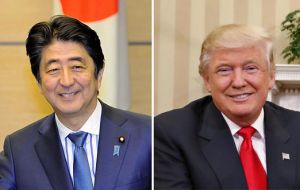“Prime Minister Abe and Mr. Trump will have good chemistry,” said Takashi Kawakami, a professor at Tokyo's Takushoku University.