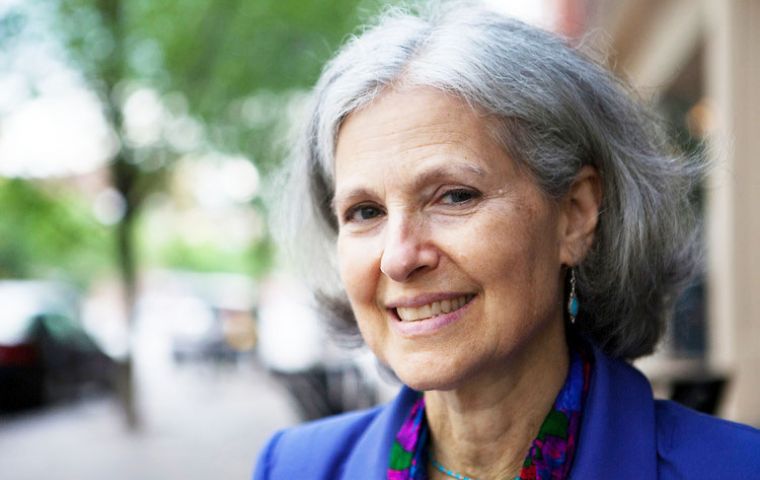 Jill Stein was surprisingly successful raising funds to question Donald Trump's victory. George Soros suspected of being the mysterious philantropist  