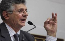 “Inflation galloping, the Bolivar melts, unrest worsens and the government rectifies nothing,” said Henry Ramos Allup, president of Venezuela's National Assembly