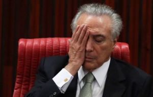 The impeachment demand by the PSOL is unlikely to be accepted. PSOL argues Temer committed crimes by allegedly interfering in a business dispute