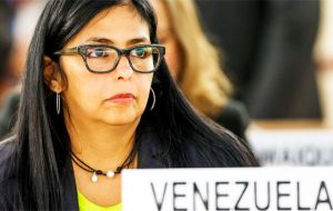 Venezuela is to be suspended from Mercosur either this Friday or on Dec. 14, despite Foreign Minister Delcy Rodriguez' feeling victim of a conspiracy  