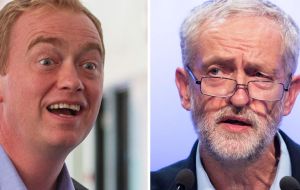 Farron said it was the beginning of UK finally having a decent, moderate, tolerant opposition to Tories that fills the space that Corbyn's Labour party has left behind.