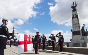 The 1914 Battle of the Falkland Islands Memorial 