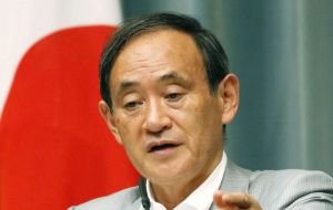 “The purpose of this visit is to commemorate war dead, not to apologize,” Chief Cabinet Secretary Yoshihide Suga told a regular press briefing in Tokyo.